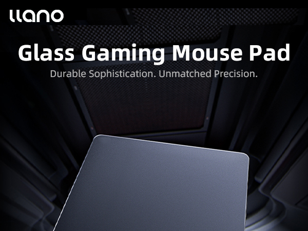 llano Glass Gaming Mouse Pad