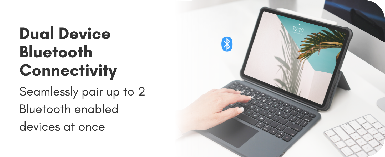 Bluetooth ipad keyboard case 11
