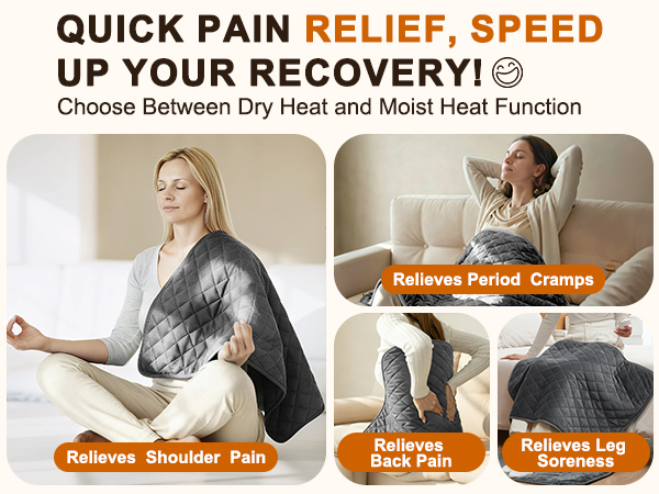 full body heating pad back neck shoulders knee legs stomach hip leg shoulder belly Period Cramps