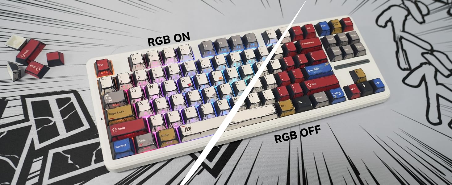 RGB Backlit Keycaps