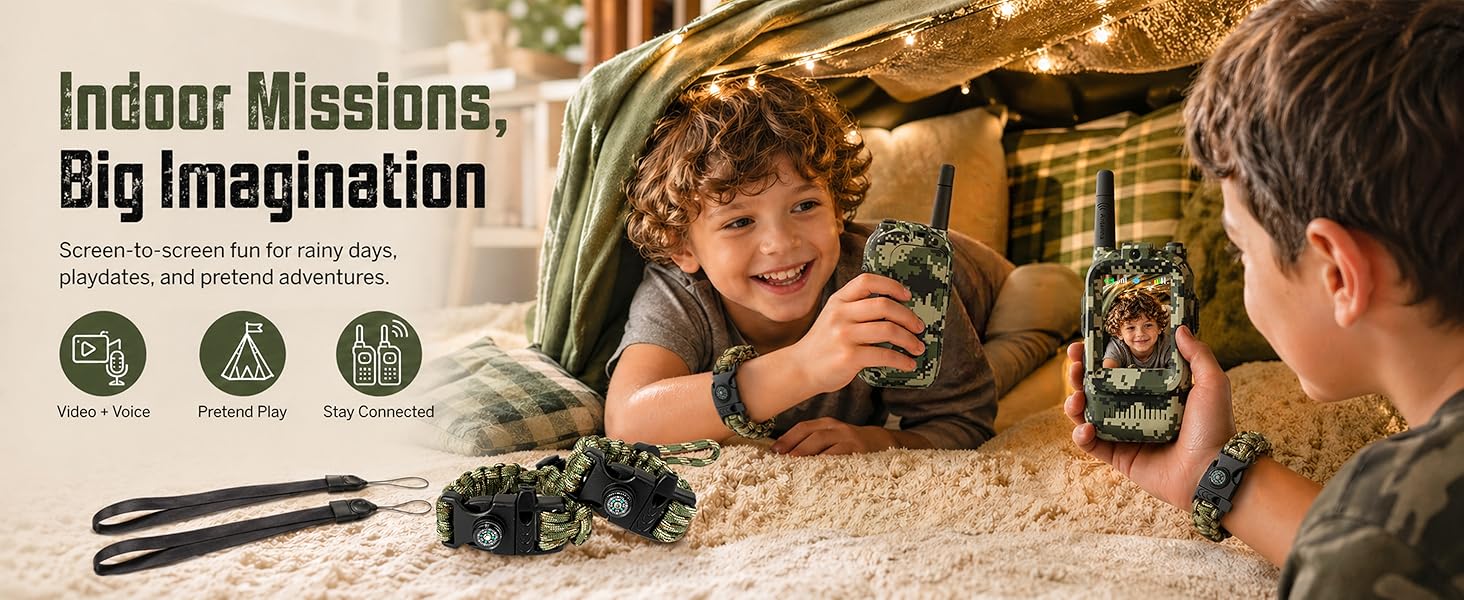 walkie talkies with video