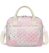 WOBAGMEN Quilted Lunch Box for Women, Insulated Lunch Bag for Adult,Cute Lunch Tote Bags for Work...