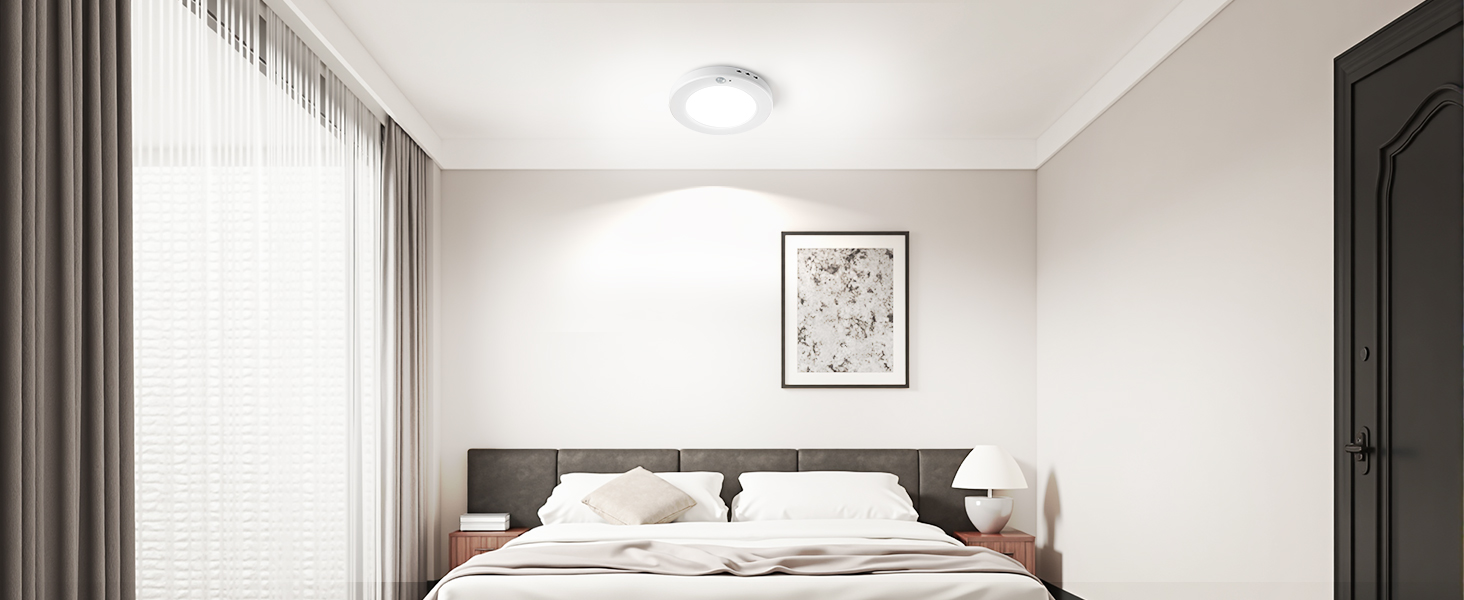 Motion Sensor Ceiling Light Wired