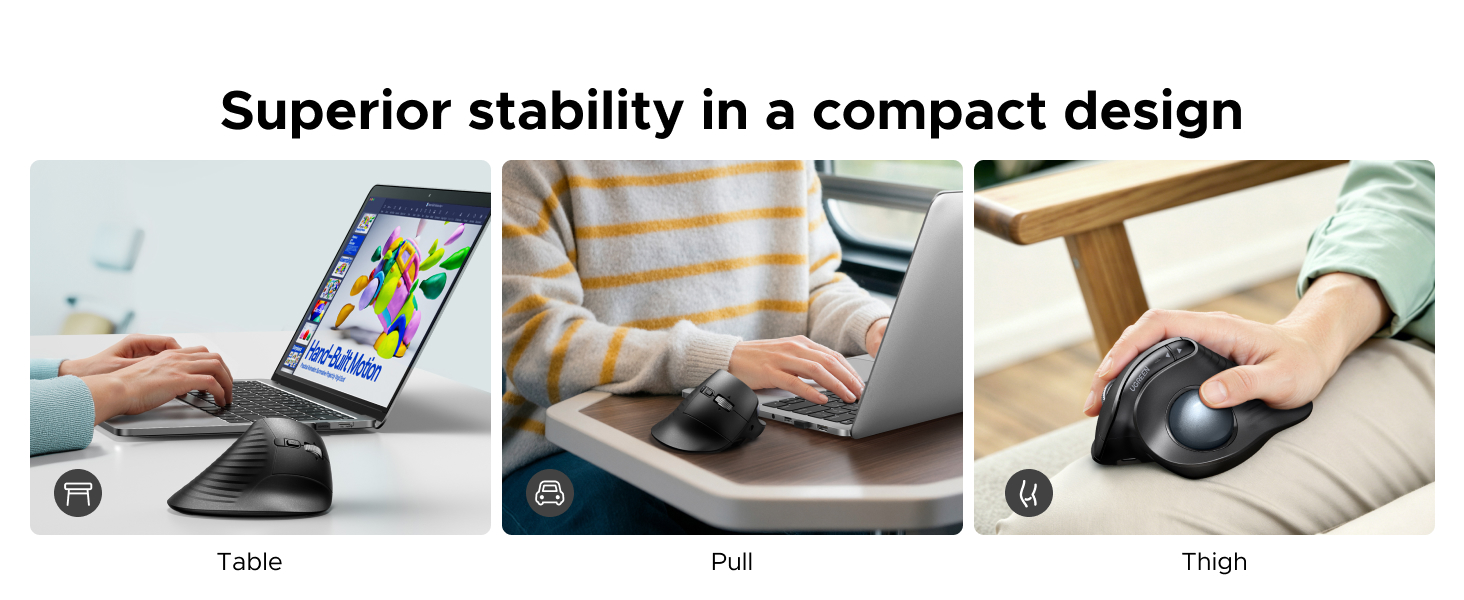 trackball wireless mouse