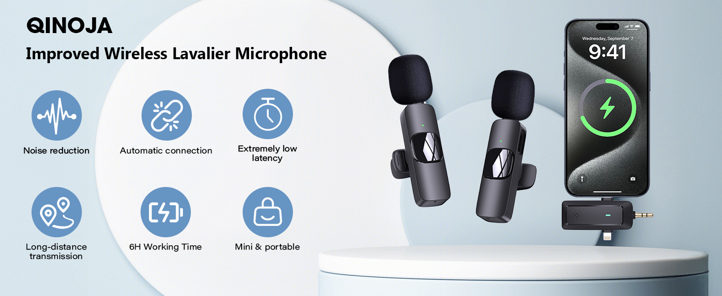 Improved Wireless Lavalier Microphone
