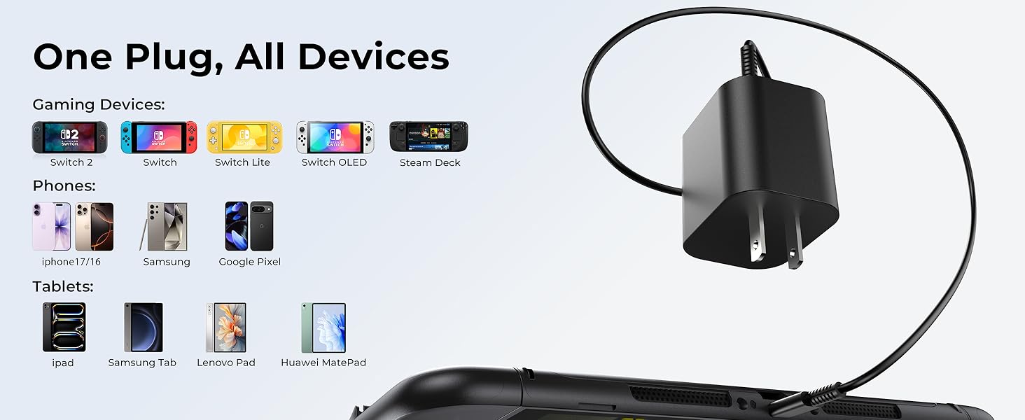 switch original charging cord portable switch 2 accessories steam deck accessories stream deck