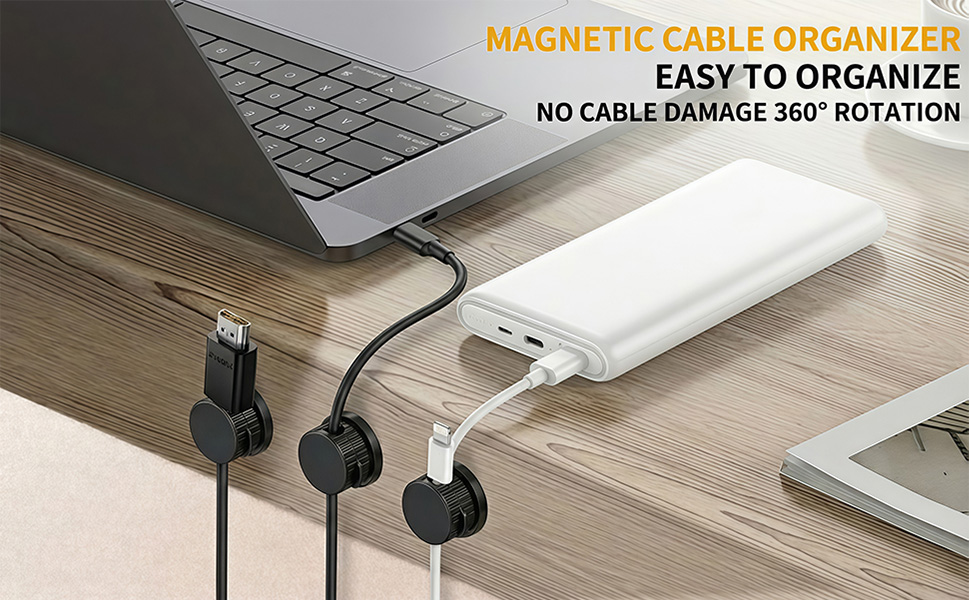 Rotatable Cord Organizer