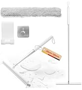 LORESJOY Shower Squeegee Shower for Shower Glass Doors, Squeegee Window Cleaning, 47'' Telescopic...