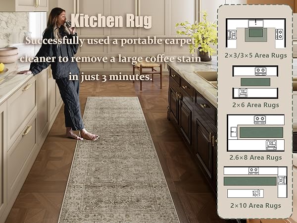 washable kitchen rugs