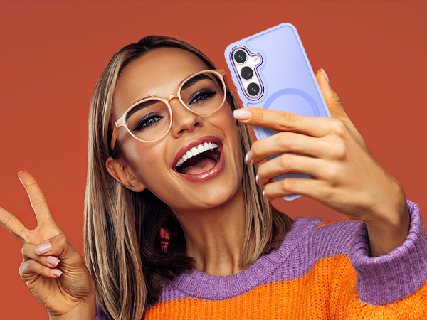 a Lavender Purple matte case, elegant, stylish, attractive