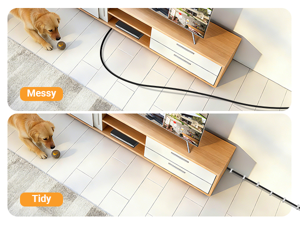 Neat Installation, No Mess