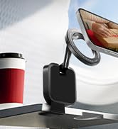 Travel Depot Travel Essentials Airplane Phone Holder for MagSafe Accessories, Handsfree Airport