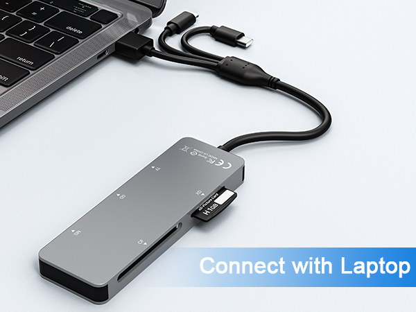 memory stick pro duo reader transfers data to laptop