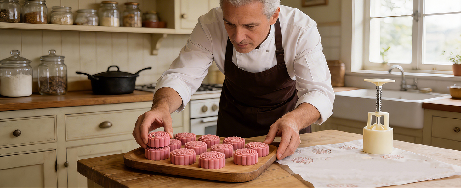 Hand Press Moon Cake Mold