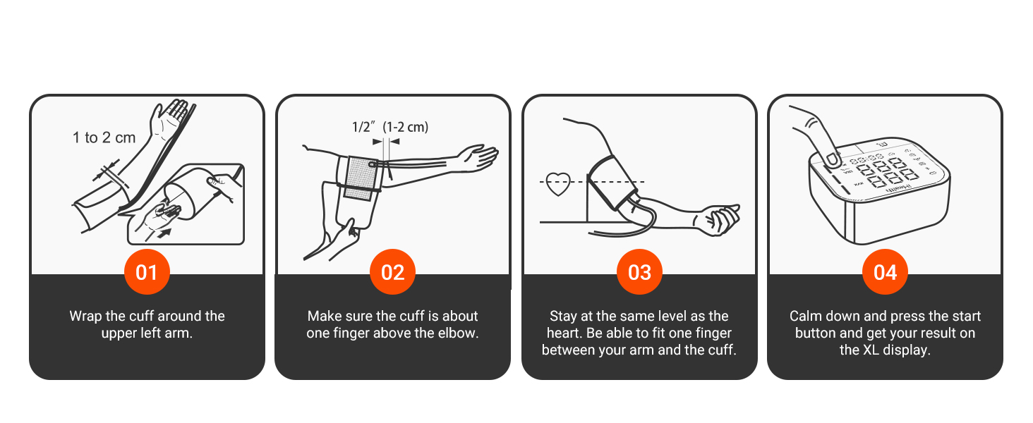 Blood pressure monitors - How to use