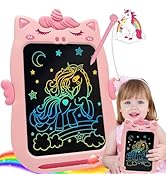 Toys for 1 2 3 Year Old Girl Gifts,10IN LCD Writing Tablet for Kids,Toddler Toys Age 1-2 Drawing ...