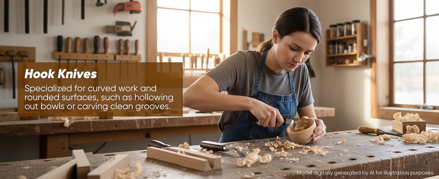 SakerNeo Deluxe Wood Carving Kit whittling kit