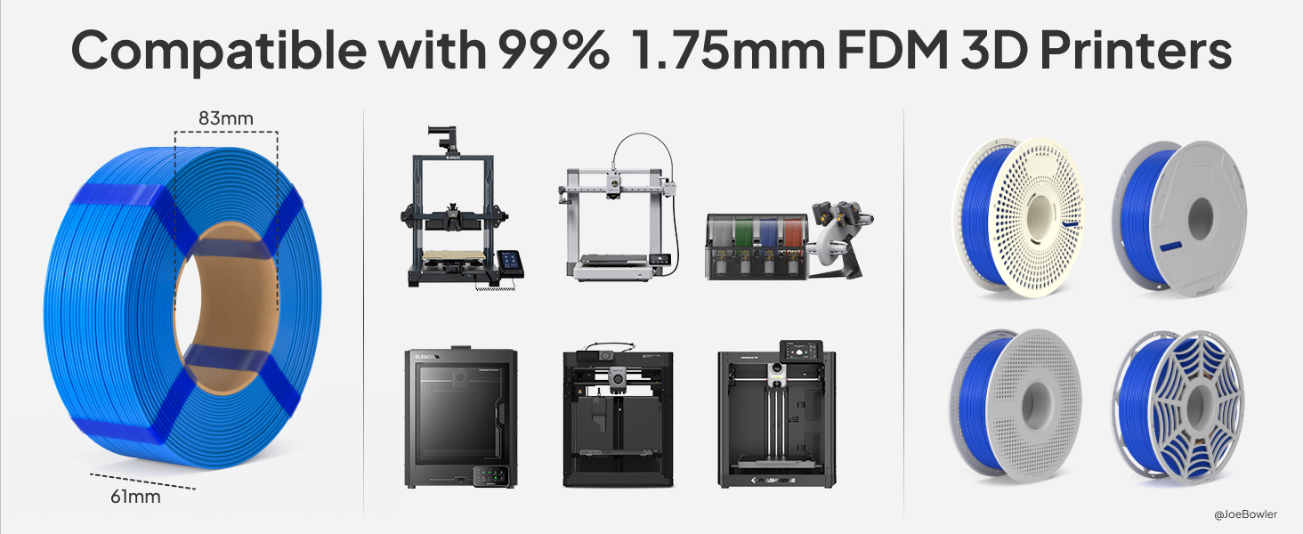 compatible with 99% fdm 3d printers