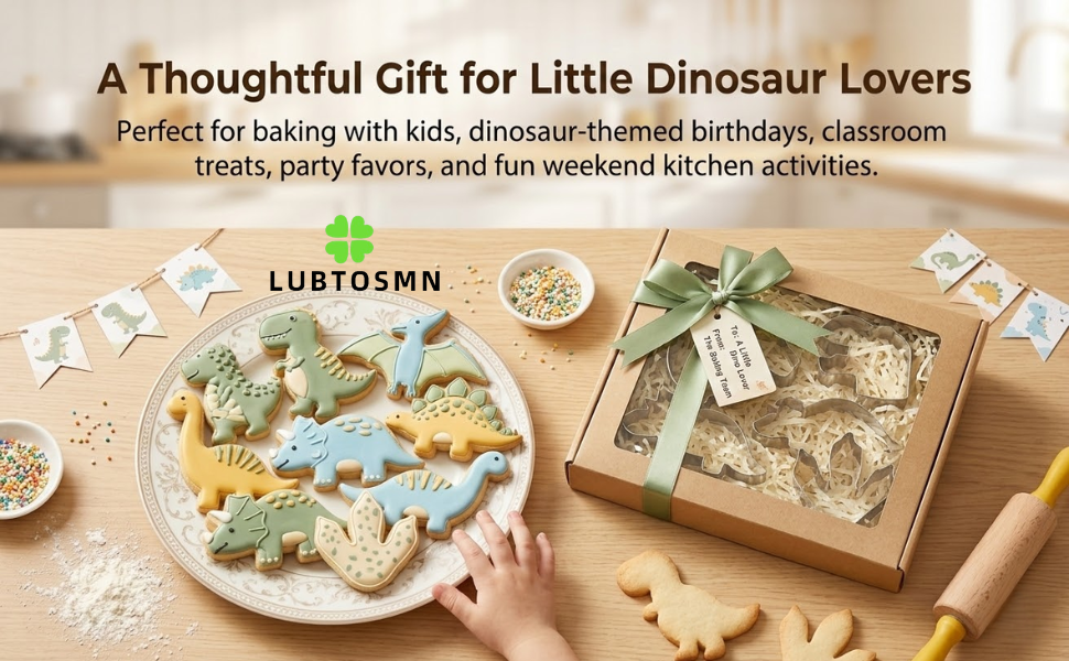 a thoughtful gift for little dinosaur lovers.