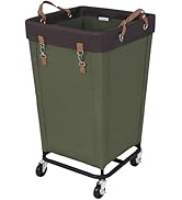 StorageWorks 160L Laundry Basket with Wheels, Large Rolling Hampers for Clothing Organizer, Dirty...