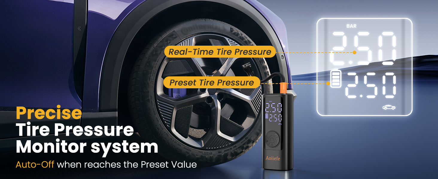 Precise Tire Pressure Monitor system