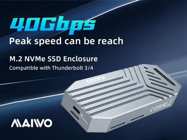 USB4 Type-C to 2280 NVMe Enclosure