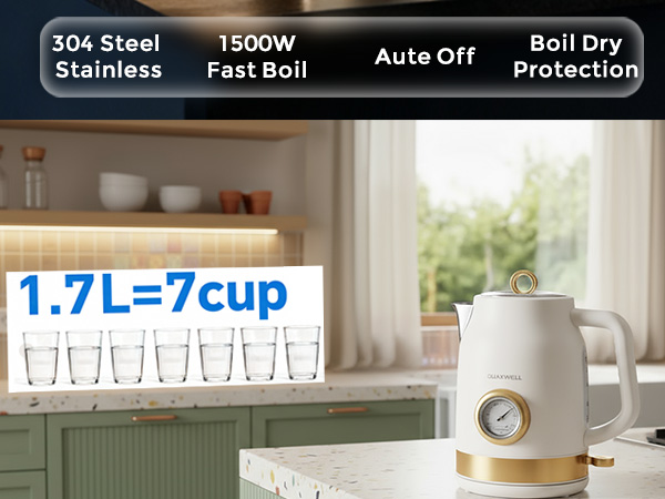 retro electric kettle