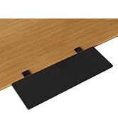 BONTEC Ergonomics Desk Extender Tray, 27.2x9.5 Inch Table Mount Arm Rest Shelf, 90° Foldable Keyb...