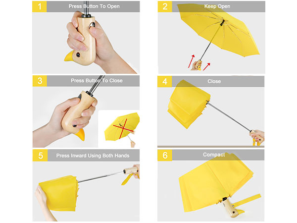 automatic duck umbrella