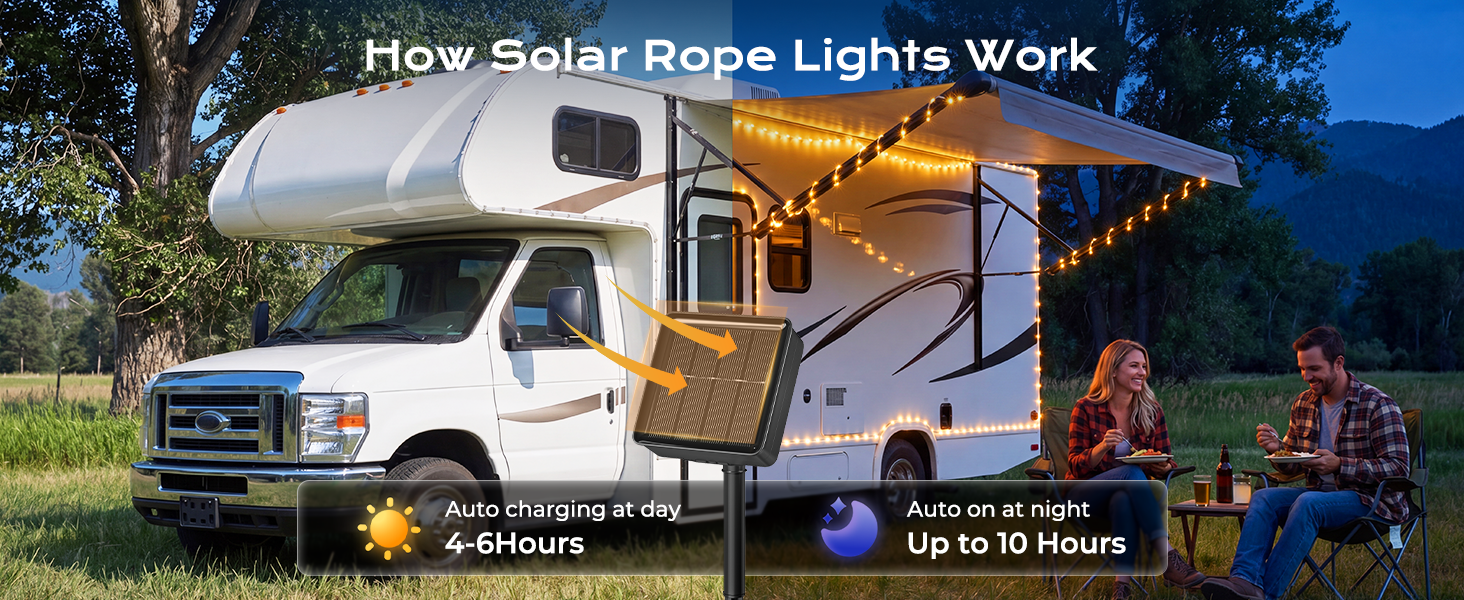 solar string lights outdoor