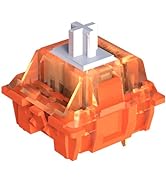 DAIDAI Mechanical Keyboard Switches | 3 Pin 50gf Pre Lubed Linear Switch | Durable 80M MX Compati...