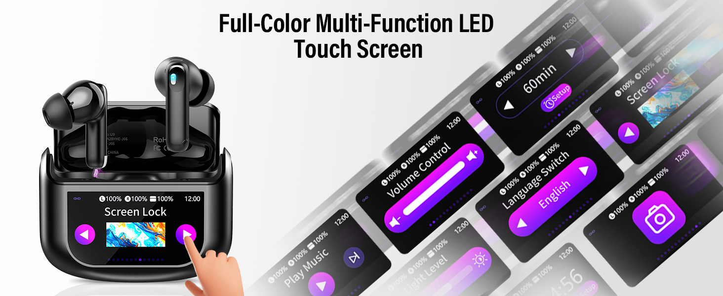 Touch Screen Ear Buds