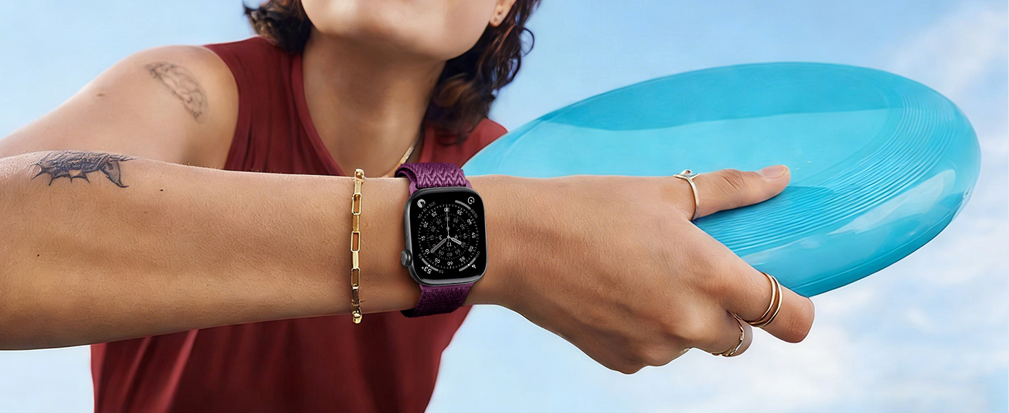 nylon sport loop band for apple watch band
