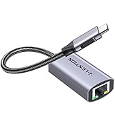 LENTION USB C to Ethernet Adapter, RJ45 to Type C Gigabit Network 1000M Wired LAN Converter Compa...