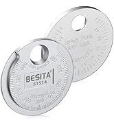 Spark Plug Gap Gauge - Spark Plug Gap Measuring Tool Scaled from .020" to .100"