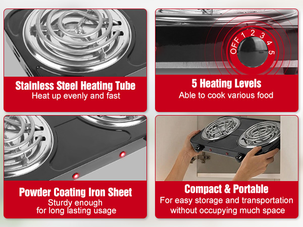 2000W Electric Hot Plate