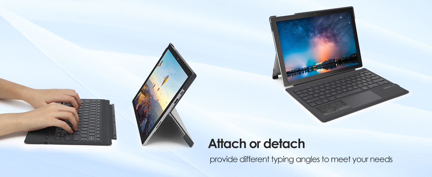 detachable keyboard for Surface Pro