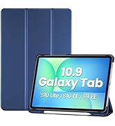 ProCase Smart Case for Galaxy Tab S10 Lite/S10 FE/S9 FE 10.9 Inch with S Pen Holder, Slim Trifold...
