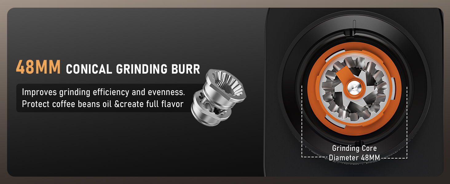 48MM CONICAL GRINDING BURR