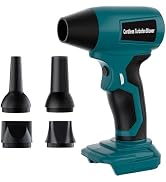 GRVODFRTA Cordless Dust Blower Compatible with Makita 18V Battery, Handhled Leaf Blower Electric ...