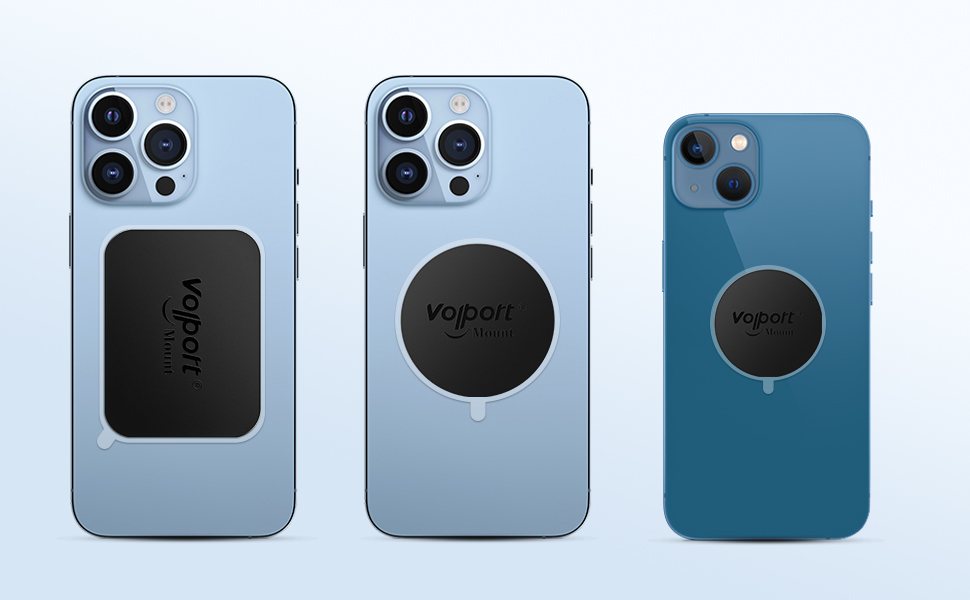 3 different sizes of metal plates