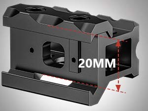 red dot for picatinny rail