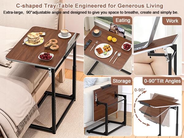 Bed Eating Desk