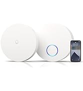 AIDA Lighted Wireless Doorbell, Home Waterproof Doorbell 1,000ft Range, 5 Volume Levels with 58 D...