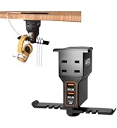 Under Desk Headphone Stand, Sticky Headphones Hanger Hook, Adjustable Headset Stand, PC Gaming He...