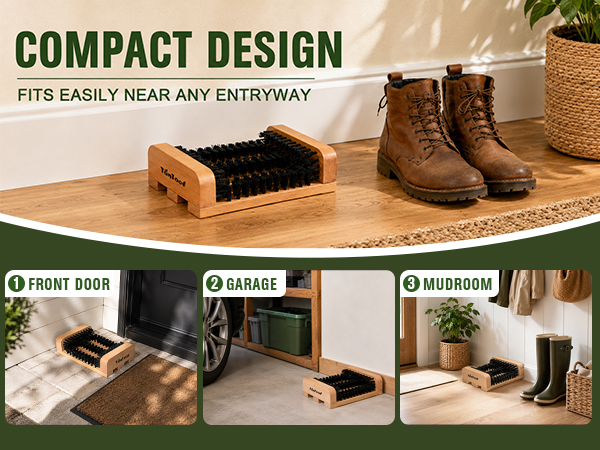 boot brush scraper outdoor