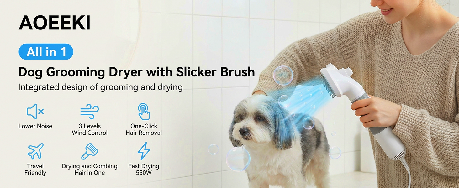 Pet Blow Brush