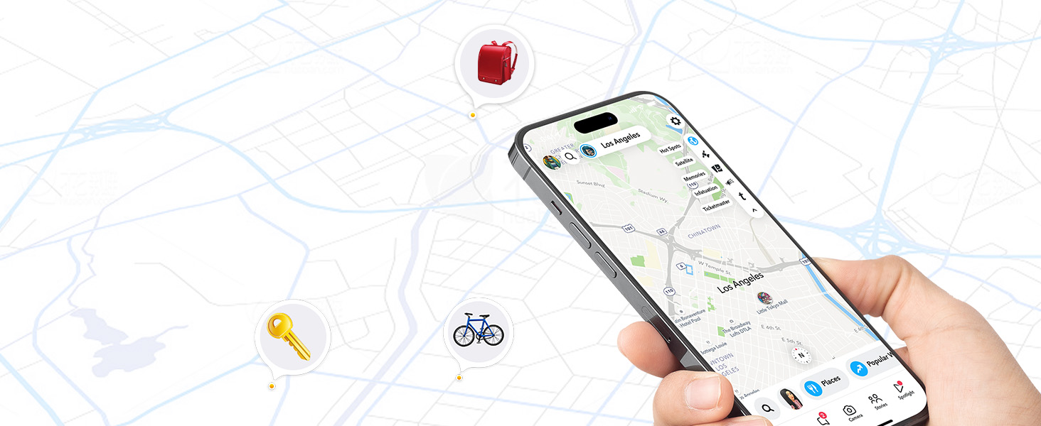 4smarts SkyTag Plus Apple Find My Tracker Bluetooth Locator Wallet/Key/Luggage Finder