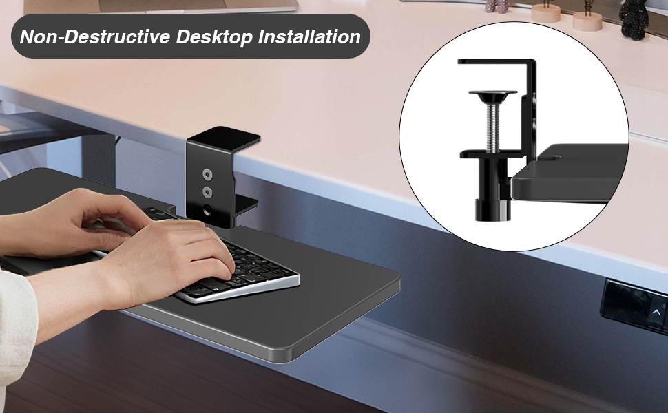 Keyboard and Mouse Tray