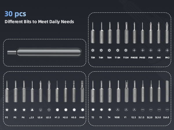 small screwdriver set